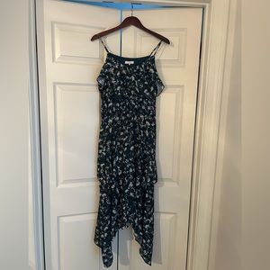 Parker Green Sleeveless Dress